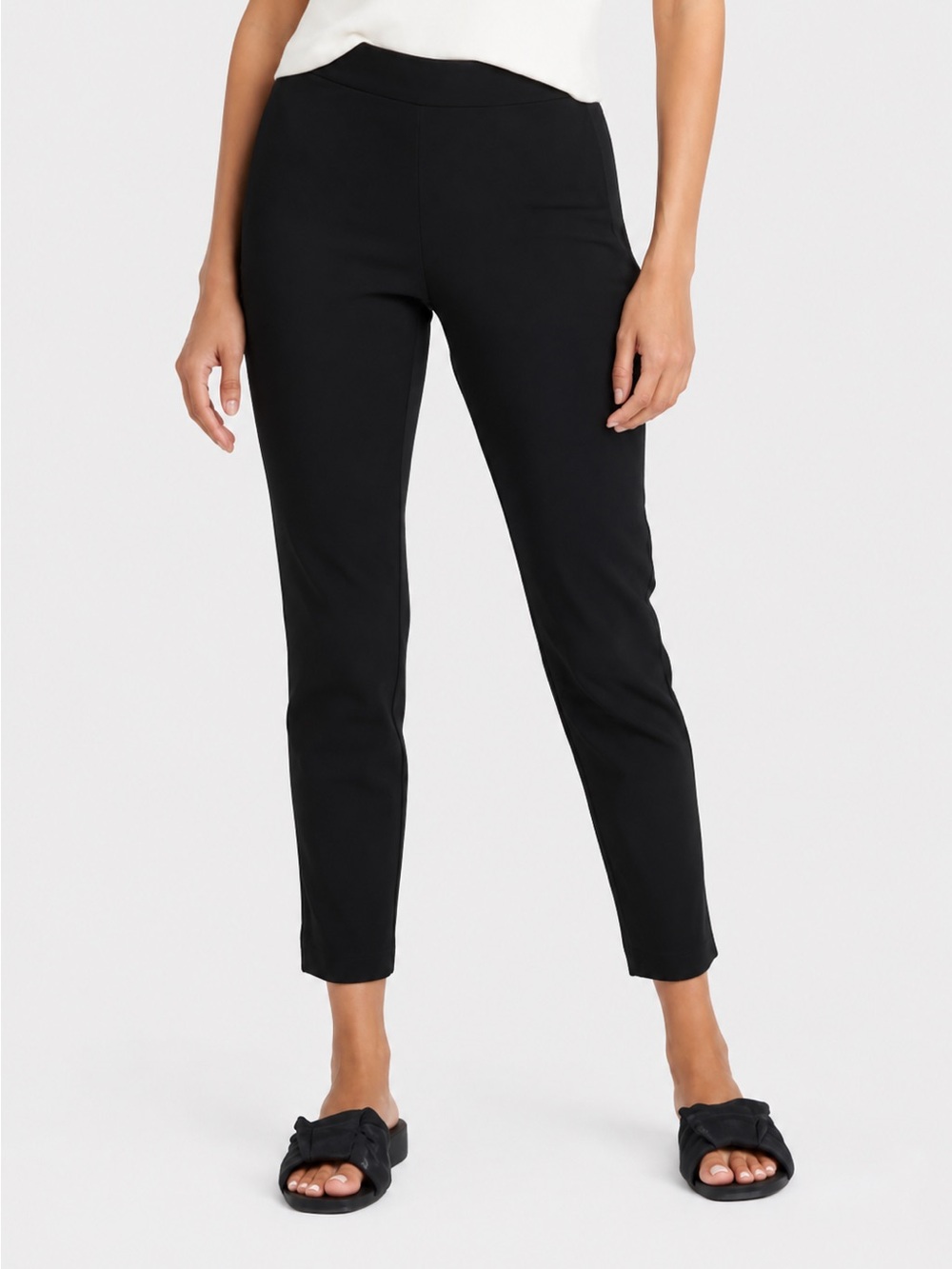 A New Day Stretchy Black Slim Ankle Pants